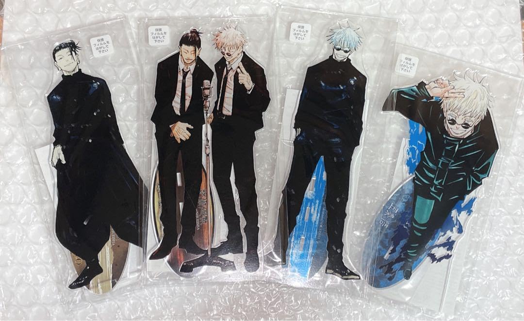 定価】呪術廻戦 アクリルMEGAフィギュア 全種類 五条悟 夏油傑